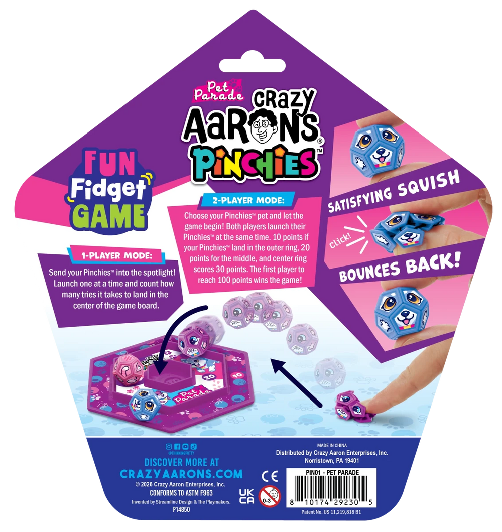 Crazy Aarons® Pinchies™ - Pet Parade - Tools 4 Teaching