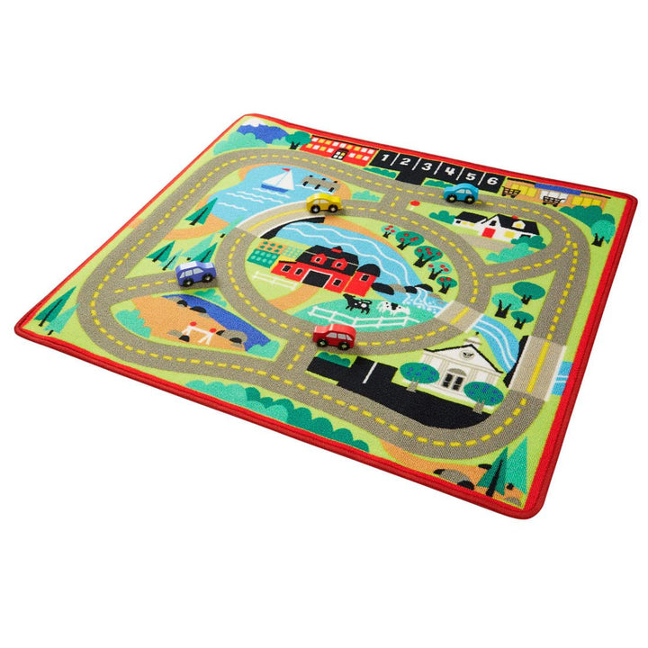 Round the Town Road Rug &amp; Car Set - Tools 4 Teaching