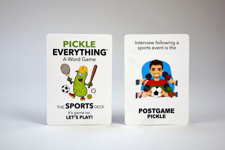 Pickle Everything The Sports Deck - Tools 4 Teaching