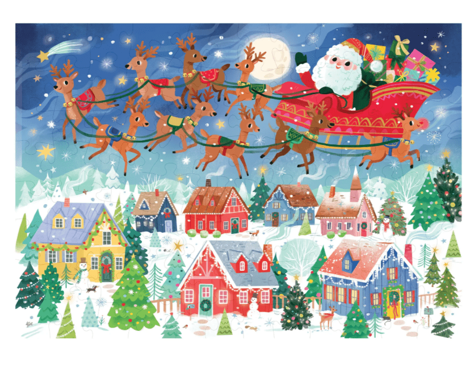 100 pc Puzzle Santa's Visit-Tools 4 Teaching-Classroom Decor and More