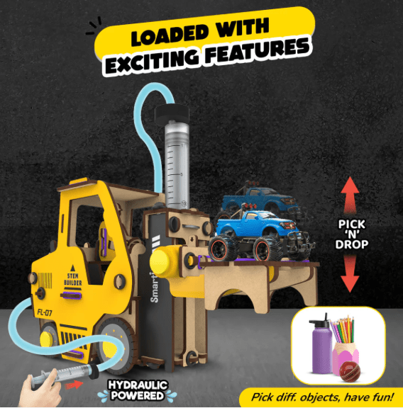 Hydraulic Forklift-Science & STEM-Tools 4 Teaching-Classroom Decor and More