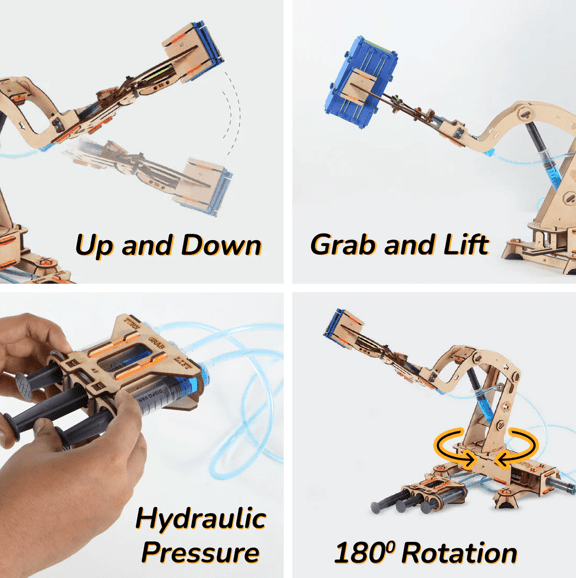 Hydraulic Crane-Science & STEM-Tools 4 Teaching-Classroom Decor and More