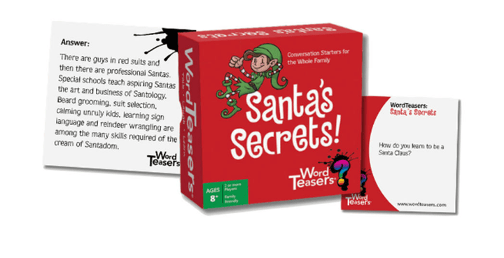 WordTeasers®: Santa's Secrets-Card Games-Tools 4 Teaching-Classroom Decor and More