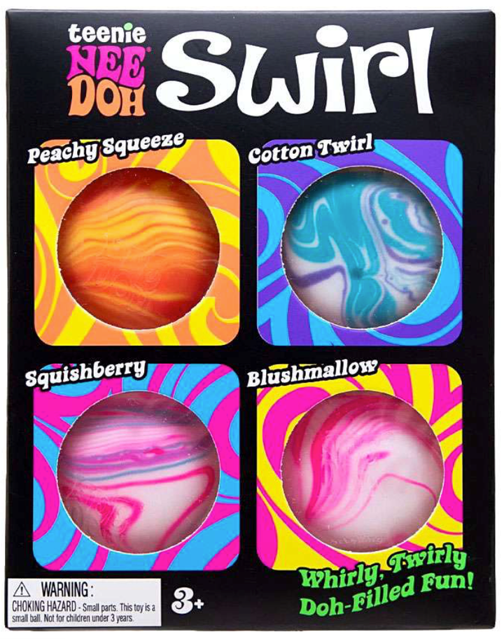 Needoh® teenie Swirl (4 - Pack) - Tools 4 Teaching