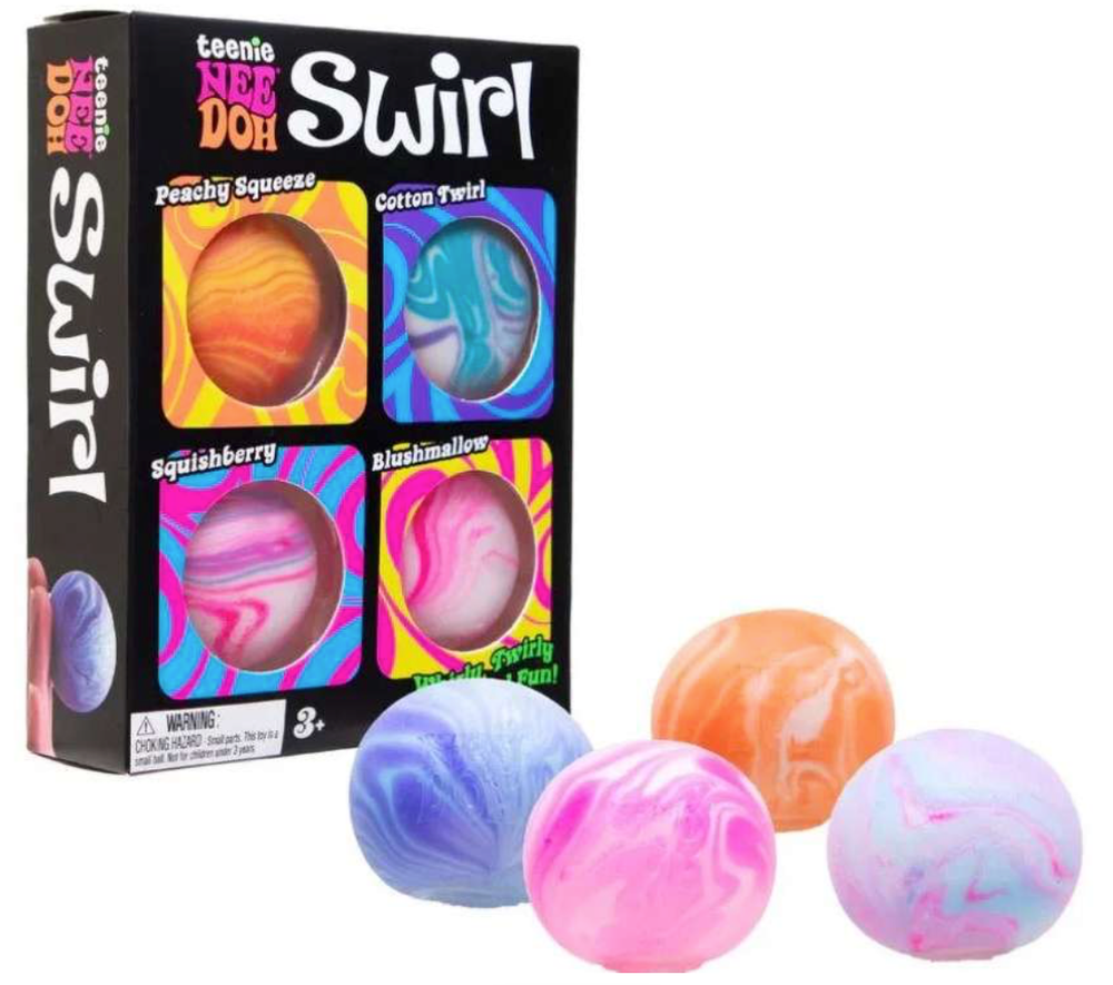 Needoh® teenie Swirl (4 - Pack) - Tools 4 Teaching