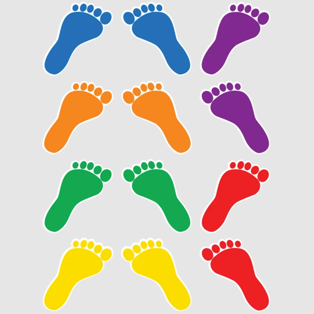 Footprints Mini Accents - Tools 4 Teaching