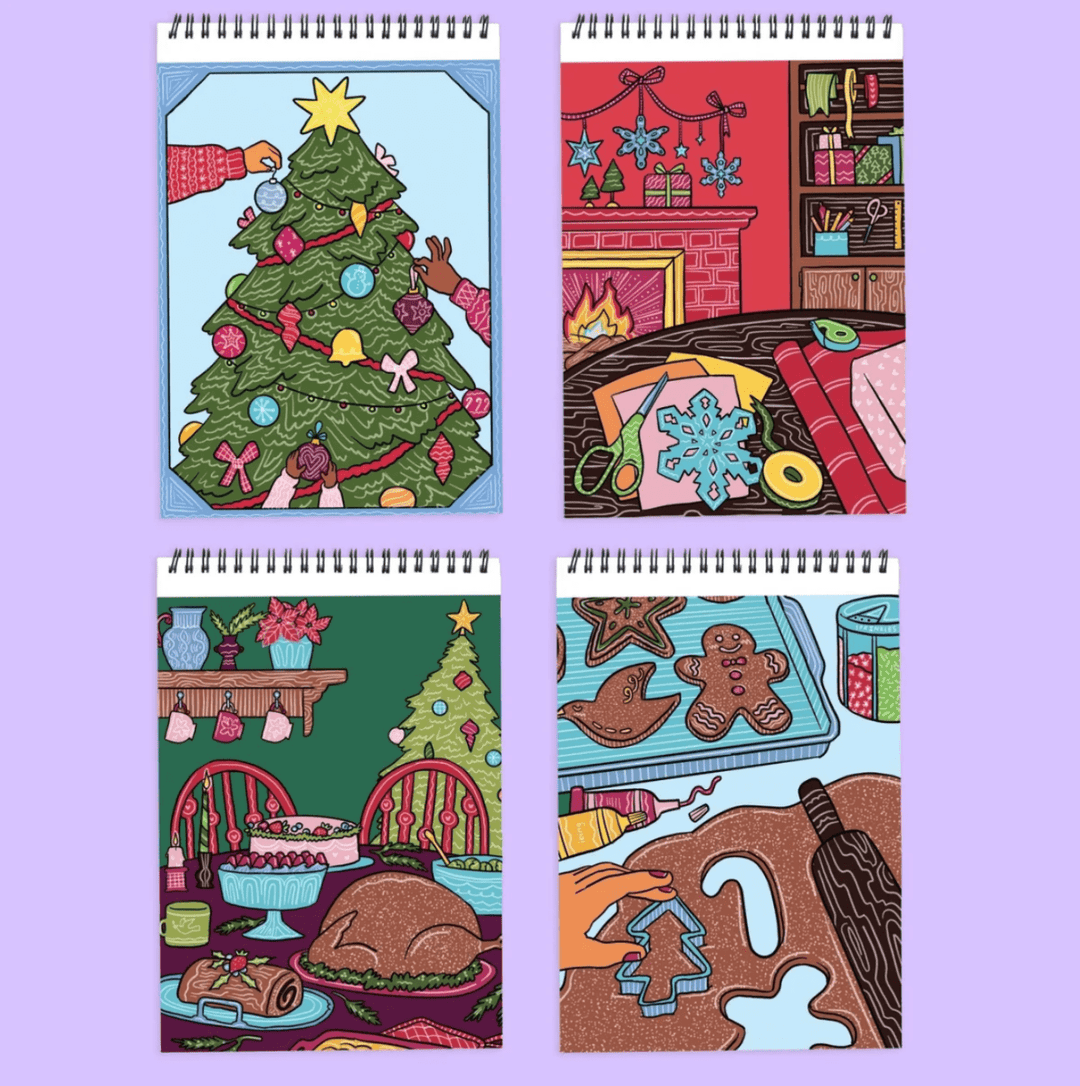 Lifelines® FlowArt® - Scented Color-to-Reveal | Home for the Holidays