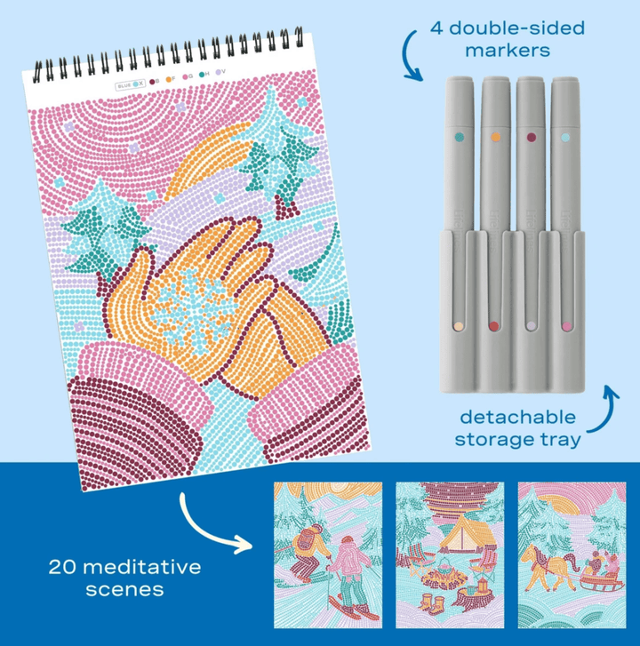 Lifelines® FlowArt® - Dot-By-Letter™ | Winter Wonderland - Tools 4 Teaching