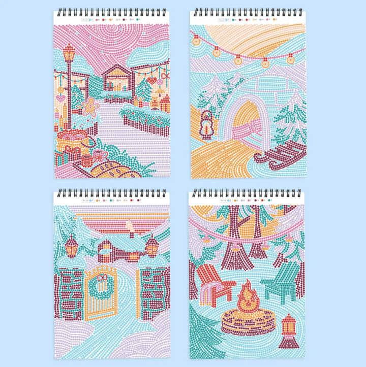 Lifelines® FlowArt® - Dot-By-Letter™ | Winter Wonderland - Tools 4 Teaching