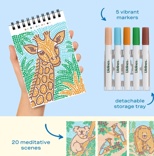 Lifelines® FlowArt® Mini - Dot-by-Letter Into the Wild