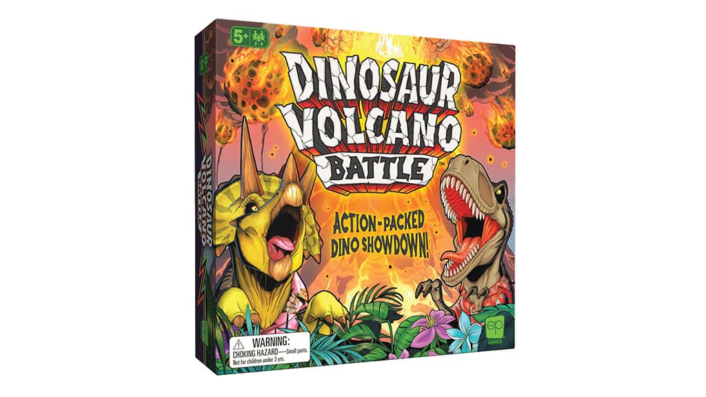 Dinosaur Volcano Battle