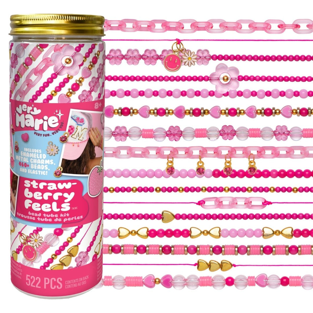 Strawberry Feels Bead Tube - Tools 4 Teaching