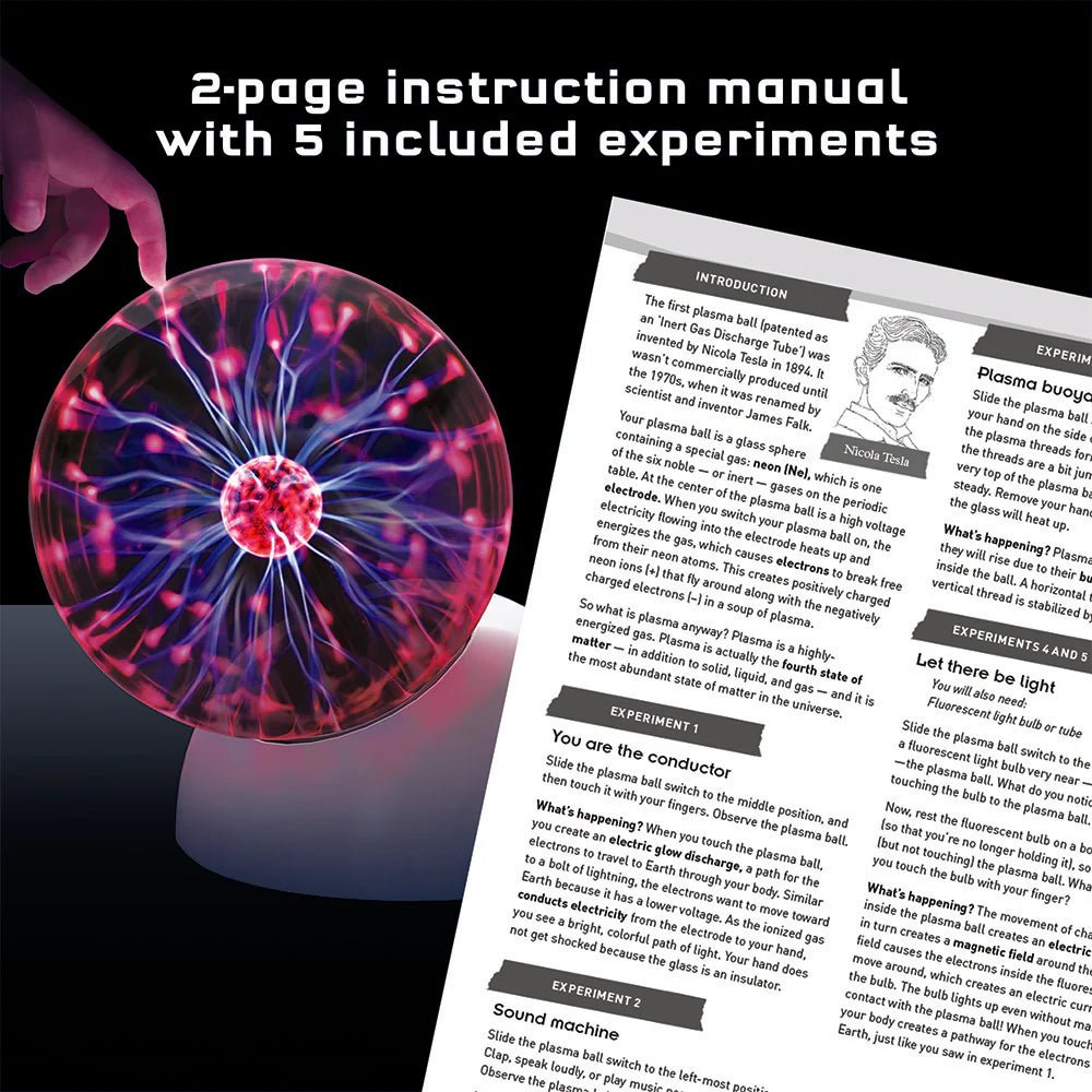 The Thames &amp; Kosmos Plasma Ball - Tools 4 Teaching