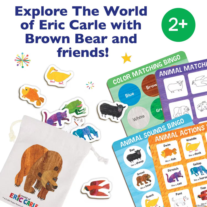 Eric Carle Brown Bear Animal Bingo