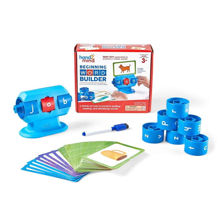 Beginning Word Builder-Subjects - Reading - Reading Manipulatives-Tools 4 Teaching-Classroom Decor and More
