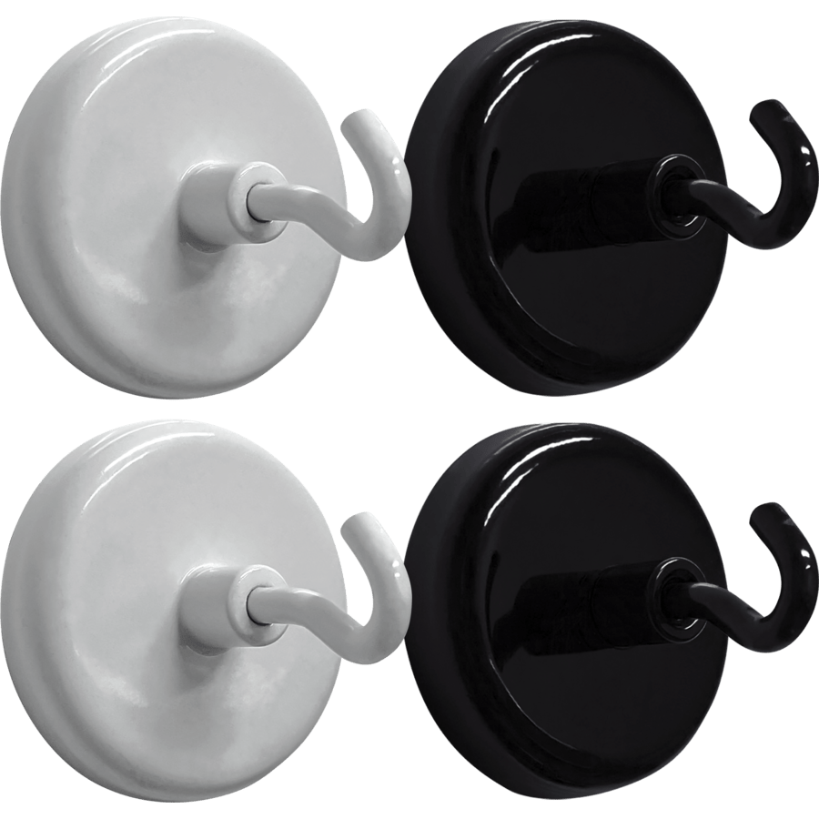 Black and White Magnetic Hooks-Teaching Materials-Tools 4 Teaching-Classroom Decor and More