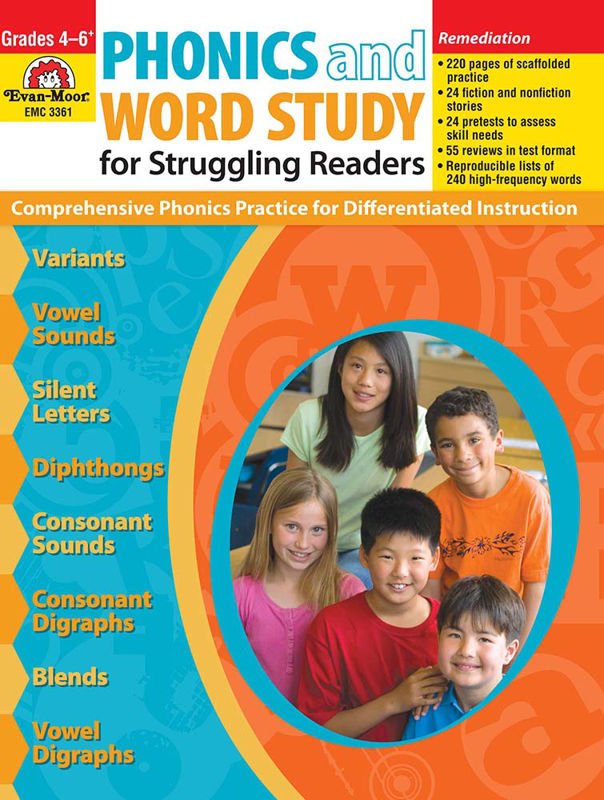 Phonics and Word Study for Struggling Readers, Grades 4-6+-Subjects - Reading - Reading Books-Tools 4 Teaching-Classroom Decor and More