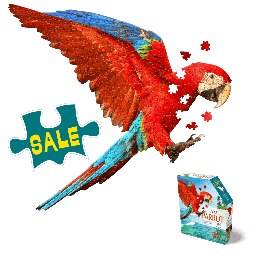 *I AM PARROT 300 pcs Puzzle-Puzzles-Tools 4 Teaching-Classroom Decor and More