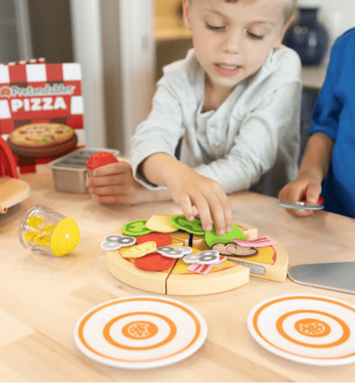 Pretendables Pizza Set-Play Food-Tools 4 Teaching-Classroom Decor and More