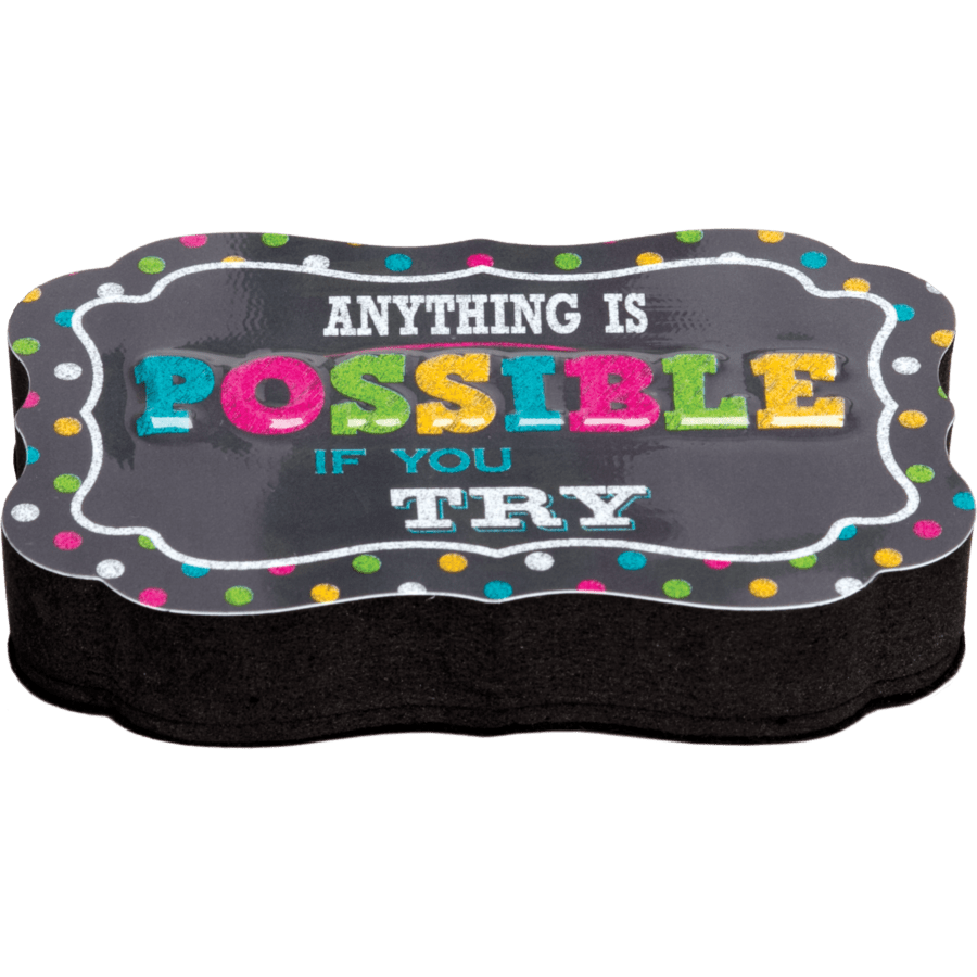 Chalkboard Brights Magnetic Whiteboard Eraser-Magnetic-Tools 4 Teaching-Classroom Decor and More