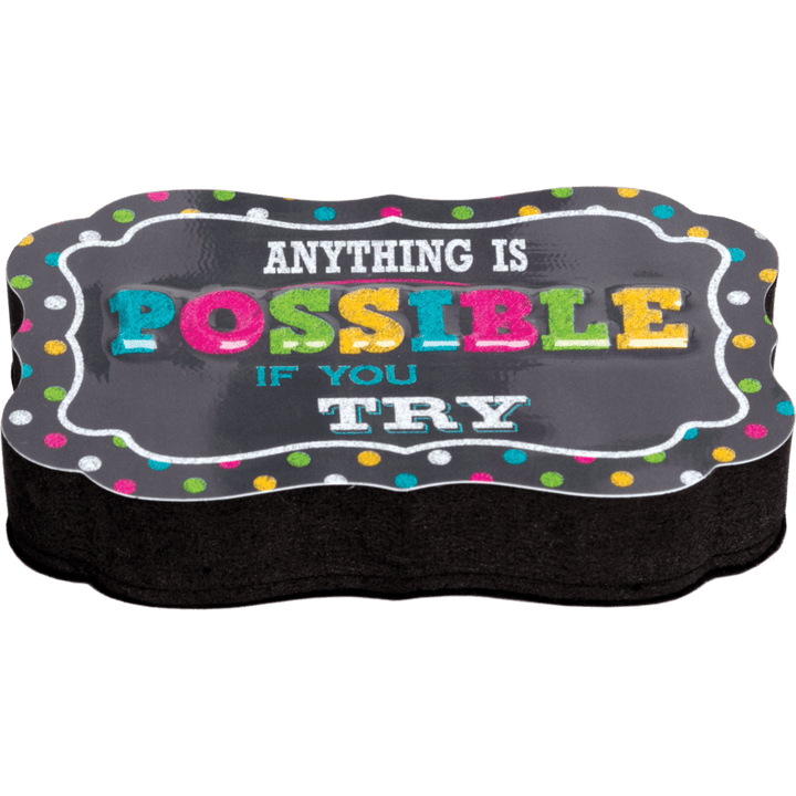 Chalkboard Brights Magnetic Whiteboard Eraser-Magnetic-Tools 4 Teaching-Classroom Decor and More