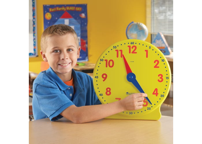 Big Time™ Demonstration Clock-Time & Money-Tools 4 Teaching-Classroom Decor and More