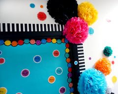 Pom Poms EZ Border-Borders-Tools 4 Teaching-Classroom Decor and More