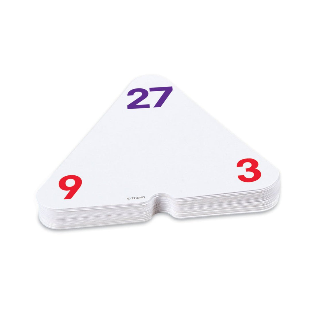Multiplication and Division Three-Corner® Flash Cards-Flashcards-Tools 4 Teaching-Classroom Decor and More