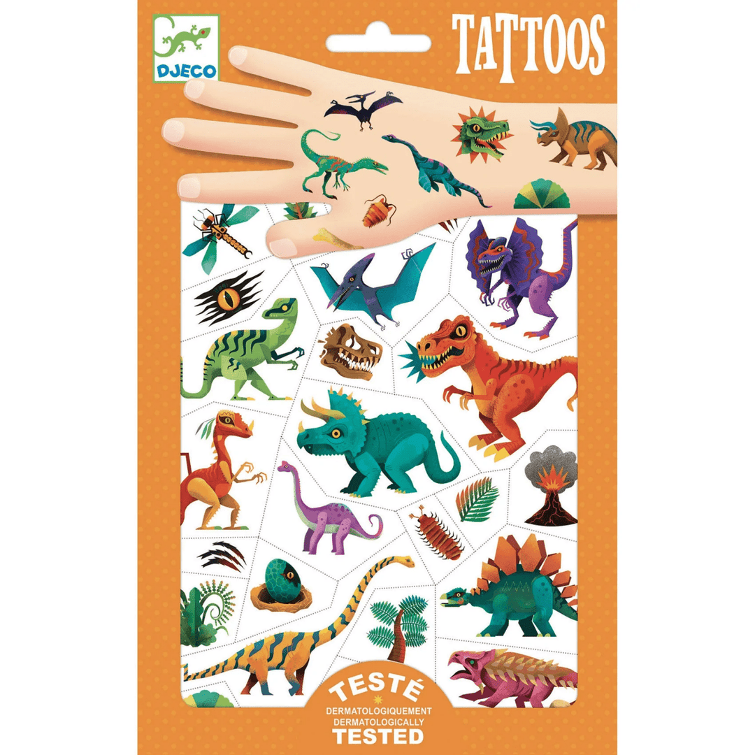 Dino Club Temporary Tattoos-Craft Activity-Tools 4 Teaching-Classroom Decor and More