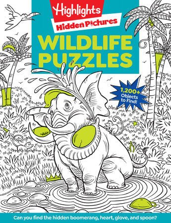 Highlights Hidden Pictures: Wildlife Puzzles-Subjects - Books - Activity Books-Tools 4 Teaching-Classroom Decor and More