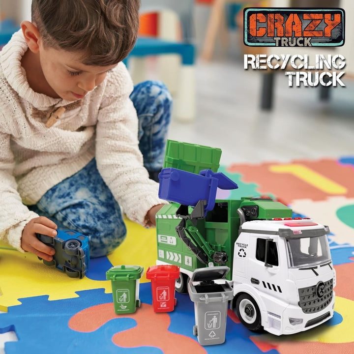 Garbage Recycling Truck Lights and Sounds-Vehicles & Construction-Tools 4 Teaching-Classroom Decor and More