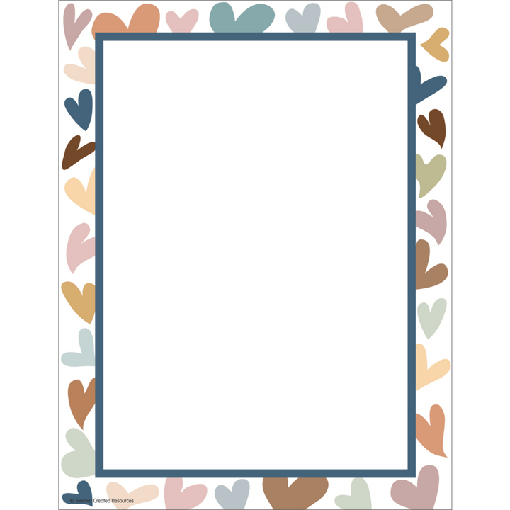 Everyone is Welcome Hearts Computer Paper-Computer Paper-Tools 4 Teaching-Classroom Decor and More