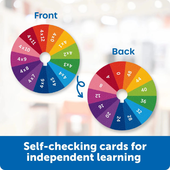 Skill Builders! Multiplication Quiz Wheel - Tools 4 Teaching