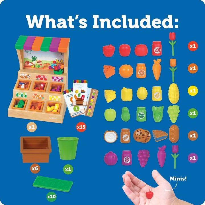 Mini Farmstand Sorting Set-Numbers, Counting & Sorting-Tools 4 Teaching-Classroom Decor and More