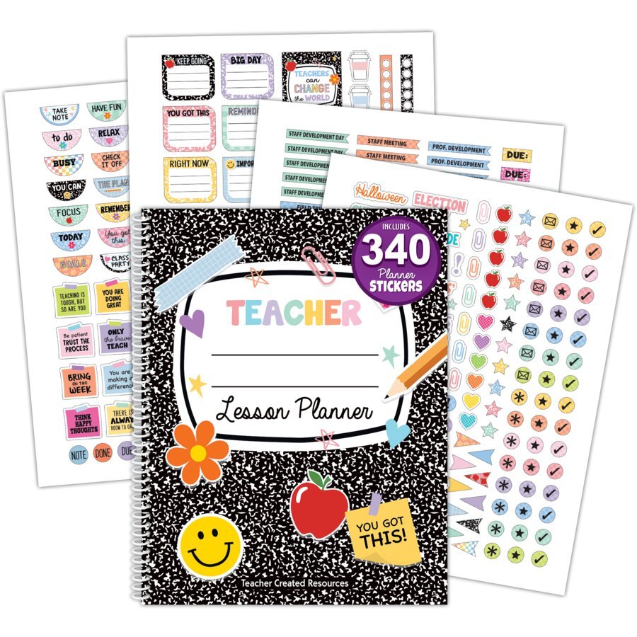 Cool for School Teacher Plan Book-Record & Plan Books-Tools 4 Teaching-Classroom Decor and More