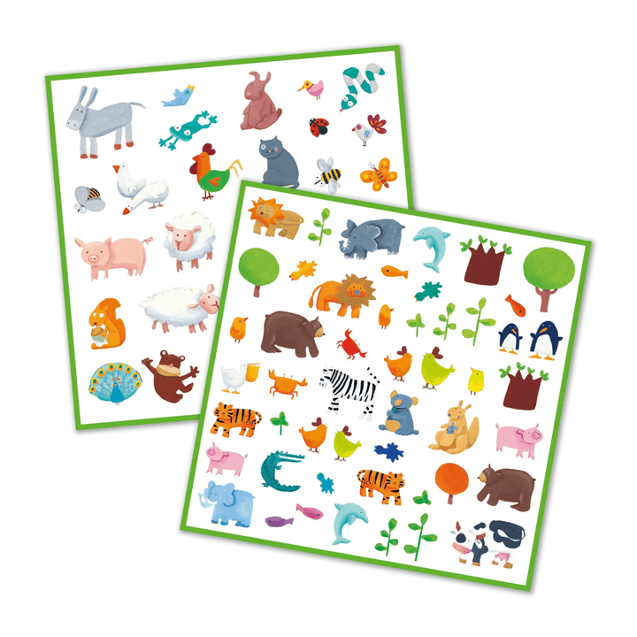 Animals Sticker Sheets-Craft Activity-Tools 4 Teaching-Classroom Decor and More