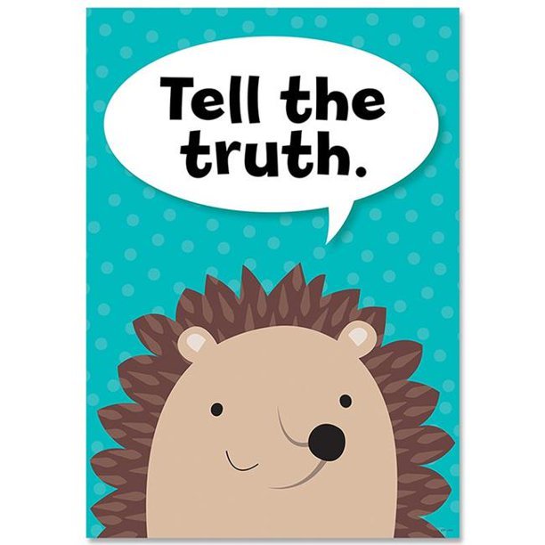 Tell the Truth Poster-Posters-Tools 4 Teaching-Classroom Decor and More
