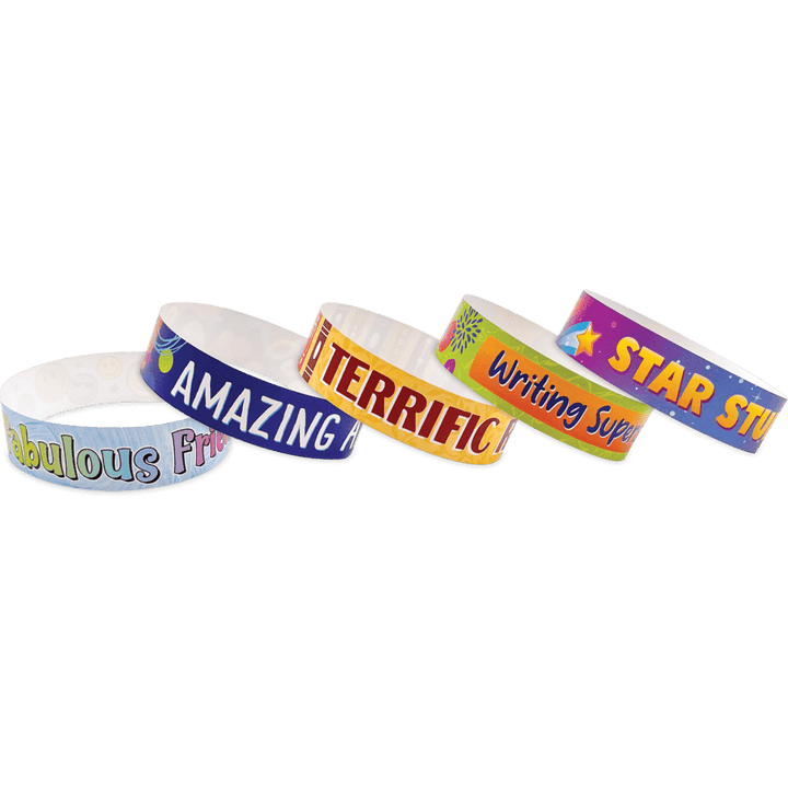 Positive Reinforcement Brag Bracelets-Awards-Tools 4 Teaching-Classroom Decor and More
