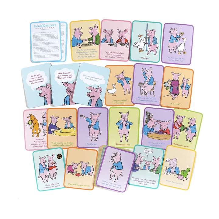 Good Manners Conversation Cards-Social Emotional-Tools 4 Teaching-Classroom Decor and More