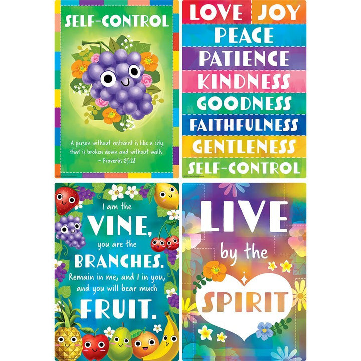 Fruit of the Spirit Small Poster Pack-Religious-Tools 4 Teaching-Classroom Decor and More