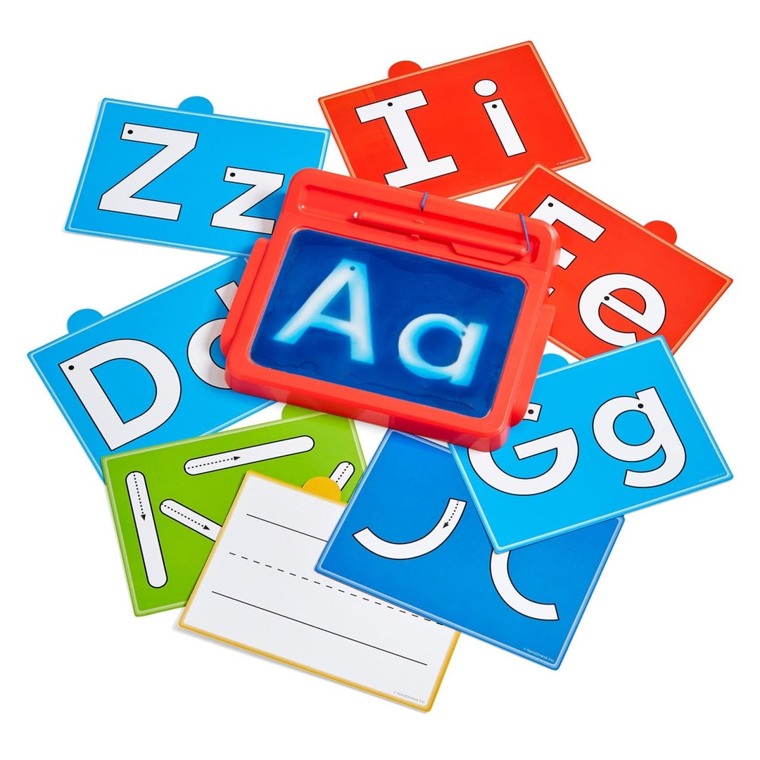 Traceable Subject Letter Tracing Sensory Pad – Tools 4 Teaching