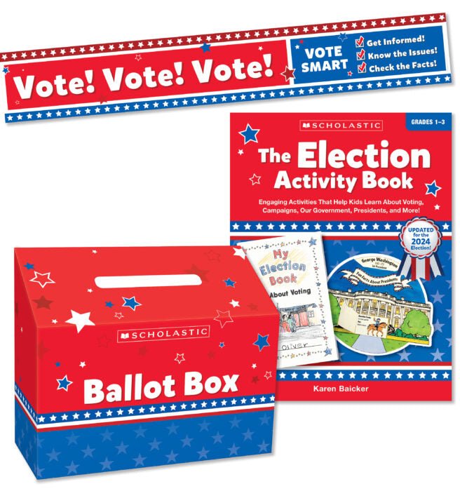 Election Activity Kit, Revised Edition (2024)-Social Studies Manipulatives-Tools 4 Teaching-Classroom Decor and More