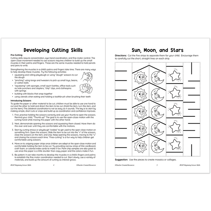 Watch Me Learn: Beginning Scissor Skills-Subjects - Books - Activity Books-Tools 4 Teaching-Classroom Decor and More