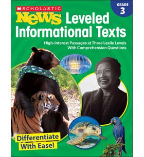 News Leveled Informational Texts-Social Studies Books-Tools 4 Teaching-Classroom Decor and More