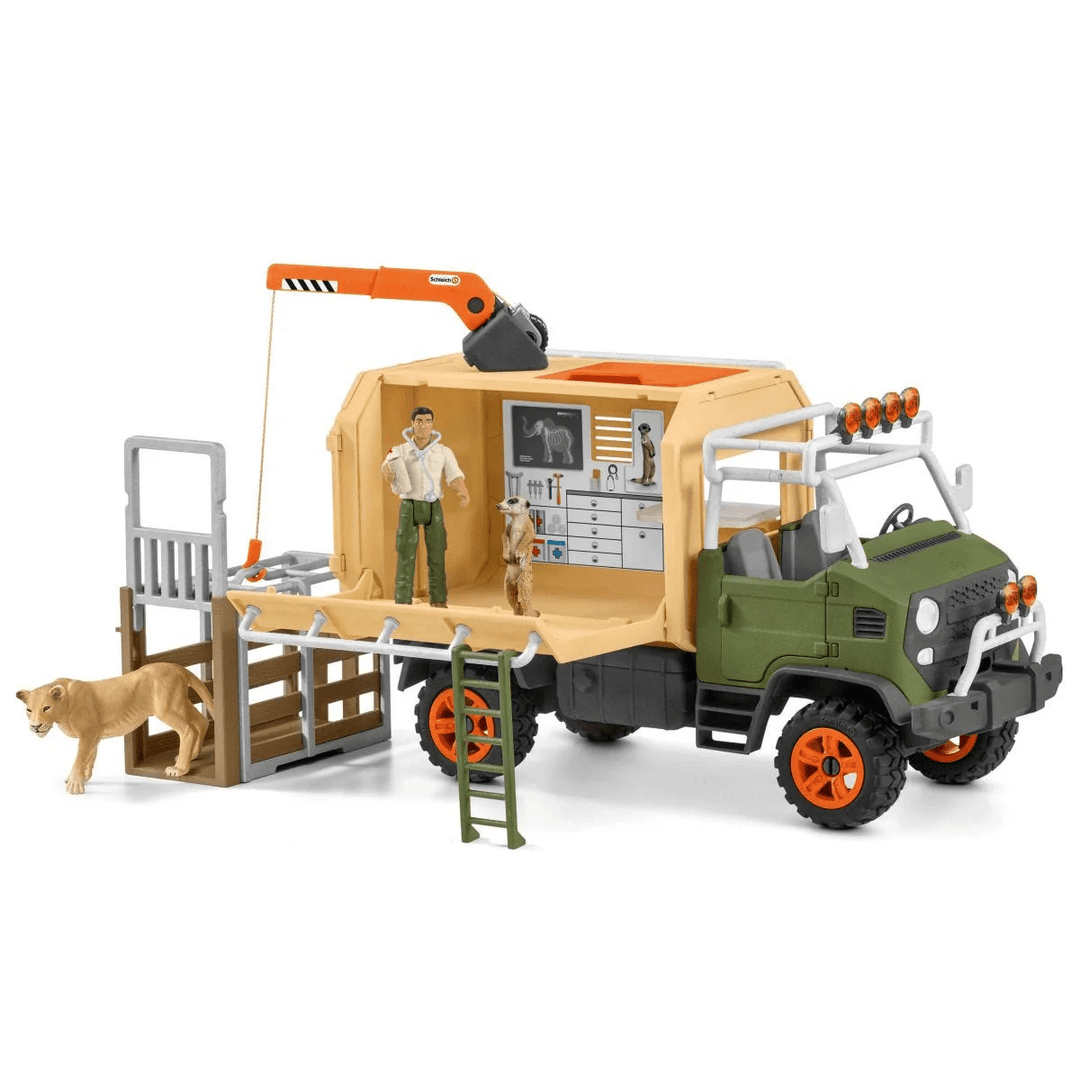 Animal rescue large truck-Schleich USA-Tools 4 Teaching-Classroom Decor and More