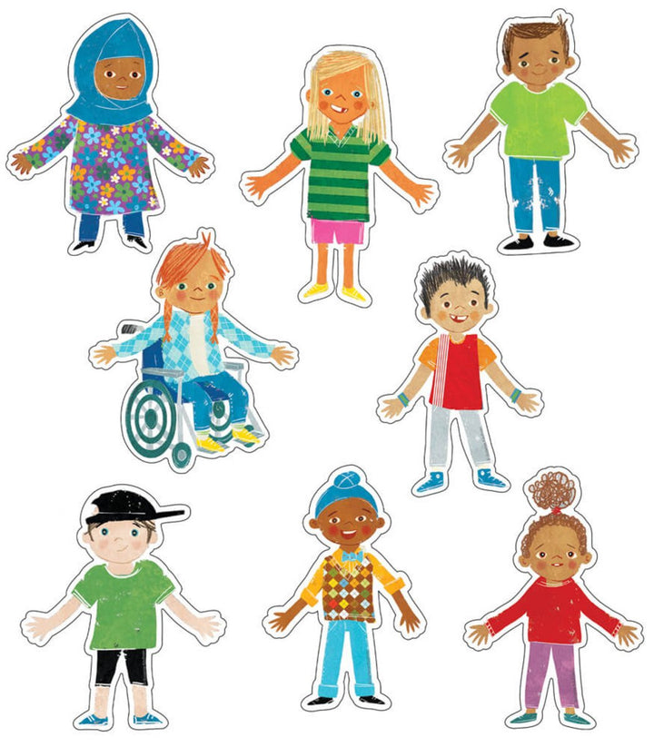 All Are Welcome: Kids Cutouts-Accents-Tools 4 Teaching-Classroom Decor and More
