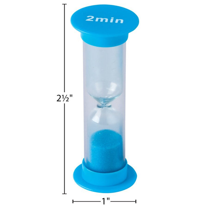 2 Minute Sand Timers - Mini-Classroom Essentials-Tools 4 Teaching-Classroom Decor and More