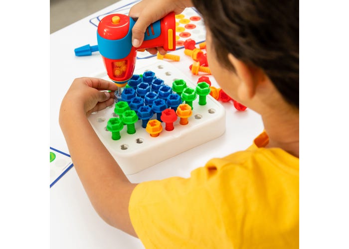 Design & Drill® Patterns & Shapes-Building-Tools 4 Teaching-Classroom Decor and More