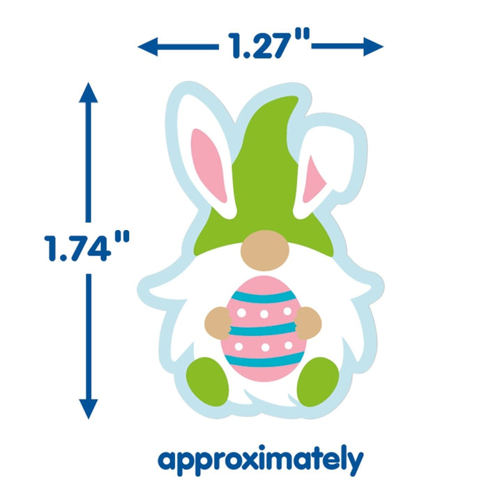 Easter Gnome Stickers Giant-Tools 4 Teaching-Classroom Decor and More