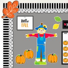 Doodle Pumpkin 6" Designer Cut-Outs-Tools 4 Teaching-Classroom Decor and More